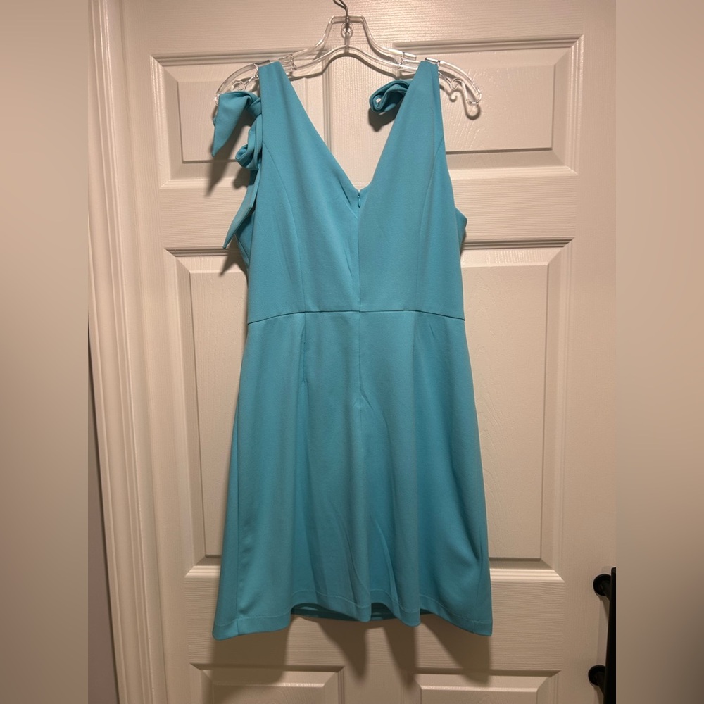 BCBGeneration Bow Sleeve Dress Sz 14 NWT - Picture 4 of 7